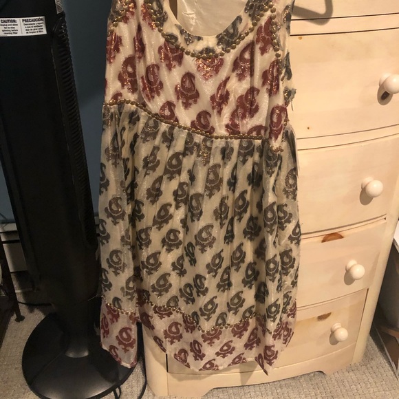 FREE PEOPLE holiday/ dressy dress, NWT - Picture 3 of 8